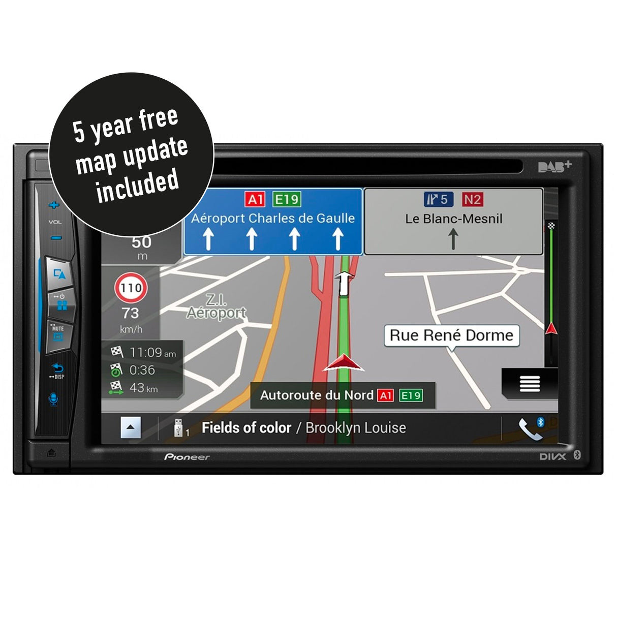 Pioneer AVIC-Z730DAB Navigointi / Langaton CarPlay ja Bluetooth