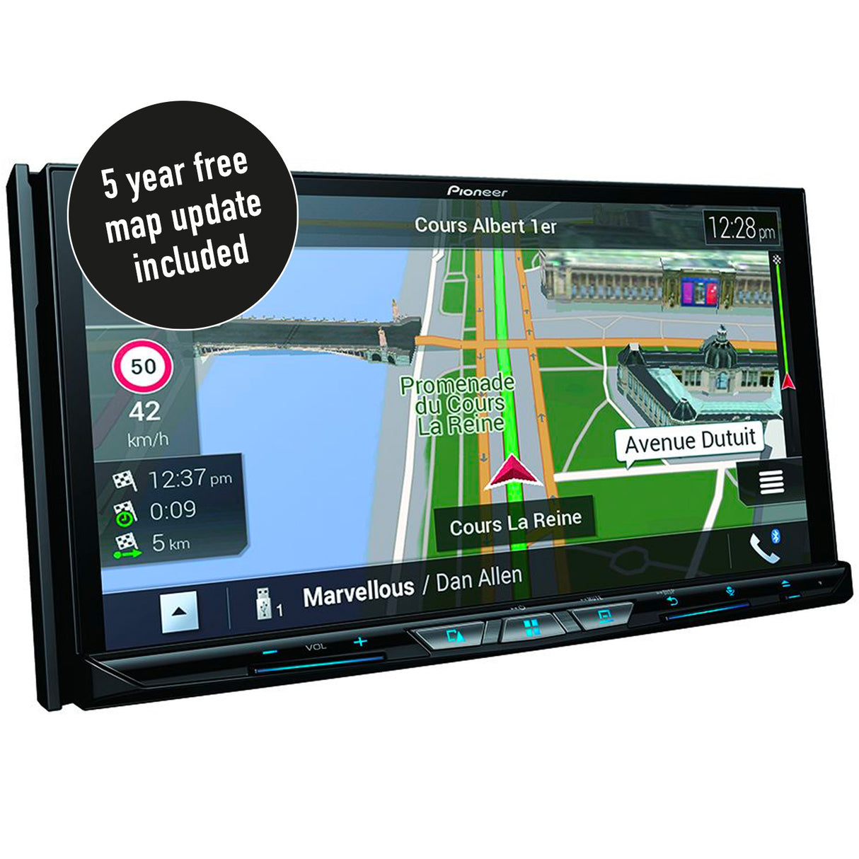 Pioneer AVIC-Z930DAB Navigointi / Langaton CarPlay / Bluetooth
