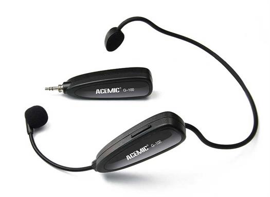 Acemic langaton headset puheelle. Malli G-100