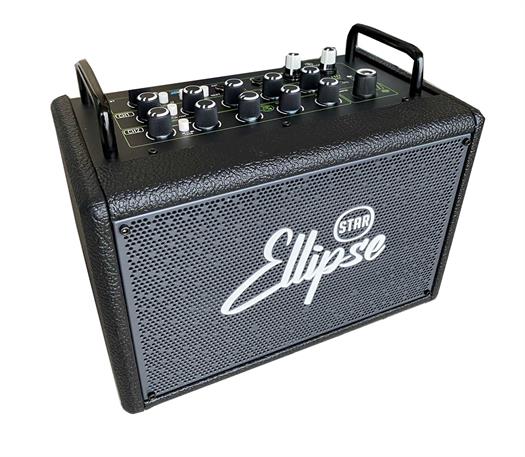 Ellipse 60W paristokäyttöinen vahvistin laukulla - Q5 Musta
