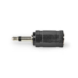 Adapteri Audio Liitin 3.5 mm Stereo Jack Naaras 3.5 mm Mono Jack