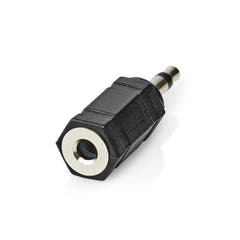 Adapteri Audio Liitin 3.5 mm Stereo Jack Naaras 3.5 mm Mono Jack