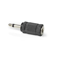 Adapteri Audio Liitin 3.5 mm Stereo Jack Naaras 3.5 mm Mono Jack