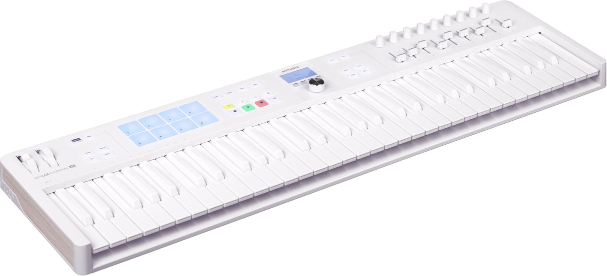 Arturia KeyLab Essential MK3 61 MIDI-Kosketinsoitin (Alpine White)