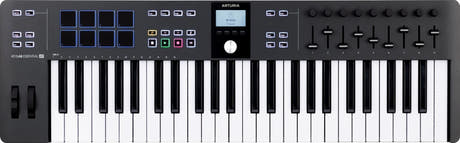 Arturia KeyLab Essential MK3-49 MIDI-Kosketinsoitin (Musta)
