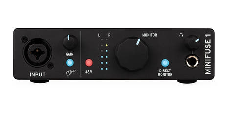 Arturia Minifuse 1 Äänikortit (Sort)
