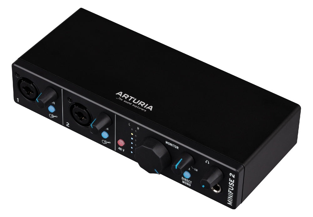 Arturia Minifuse Recording Pack (Musta)