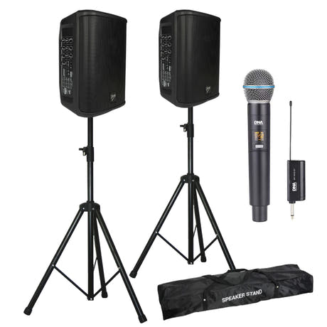 V-Tone Akkukäyttöinen kaiutin/mikrotonit XLbundle