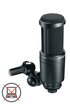 Audio-Technica AT2020 XLR Studio Mikrotonit