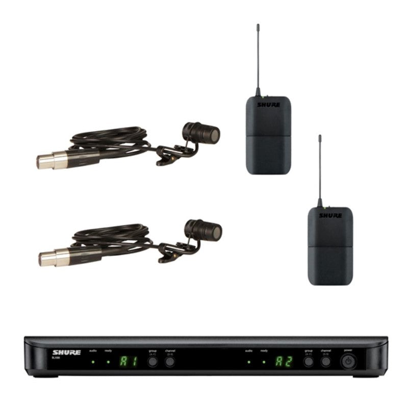 Shure BLX188 W185 Langaton Lavalier Setti (S8)