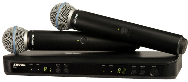 Shure BLX288E/B58-S8 Käsimikrofonisetti
