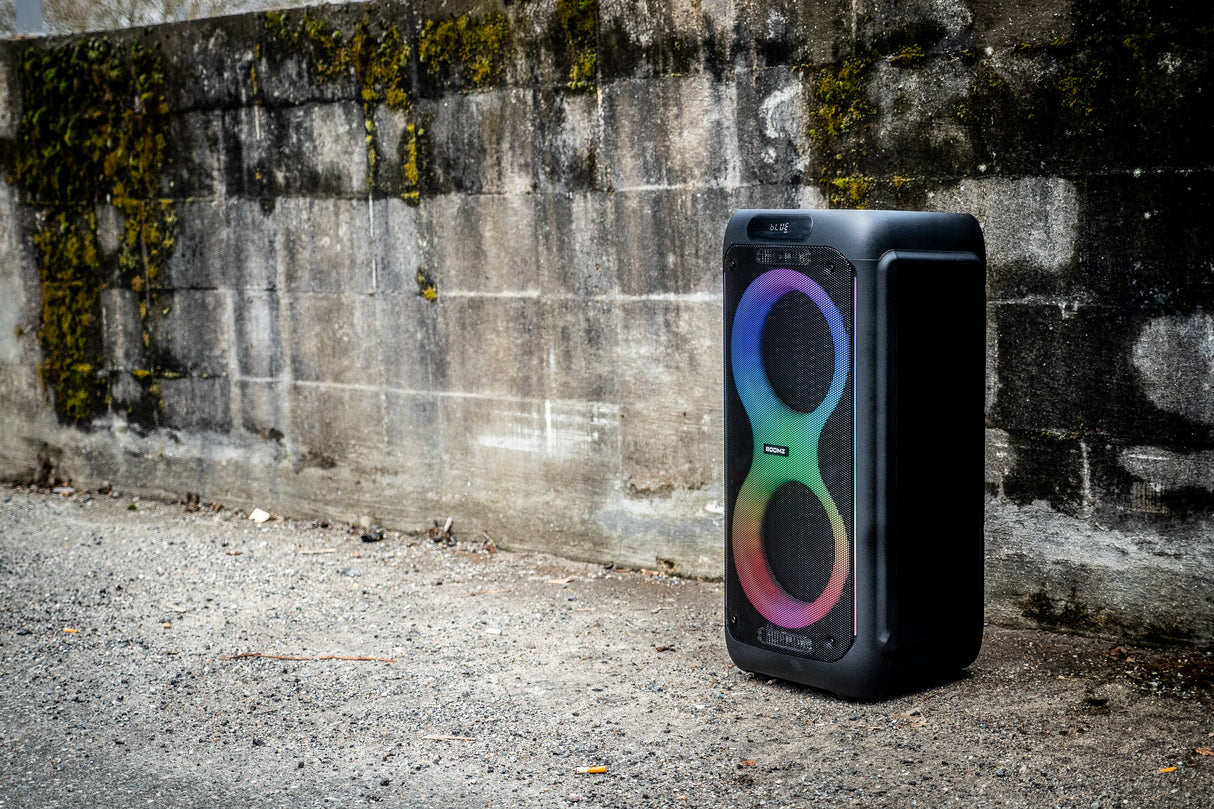 BOOMZ Kahdeksan osapuolen kaiutin w. Light