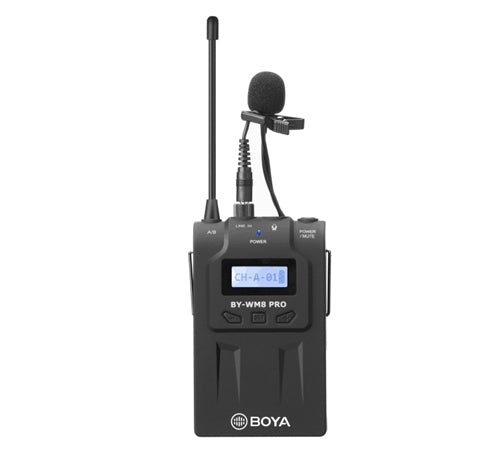 Boya TX8 Pro langaton lähettävä bodypack m/lavalier-mikrofoni