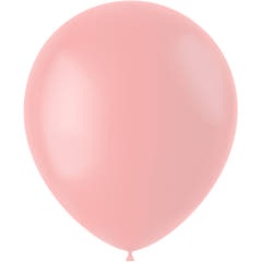 Ilmapallot 50 kpl (Matta Puuteripinkki, 33cm)
