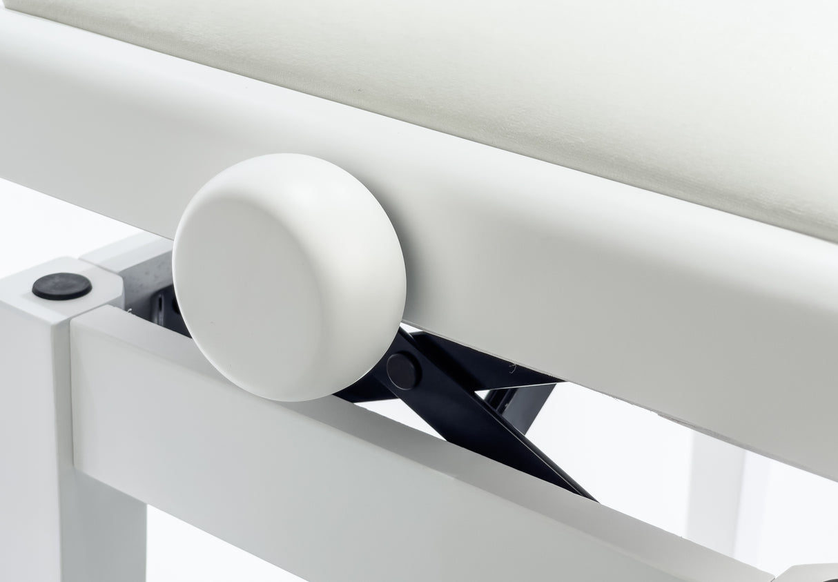 BandMate PB200 Piano Bench Deluxe (matta valkoinen)