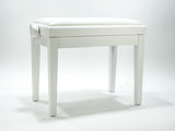 BandMate PB200 Piano Bench Deluxe (matta valkoinen)