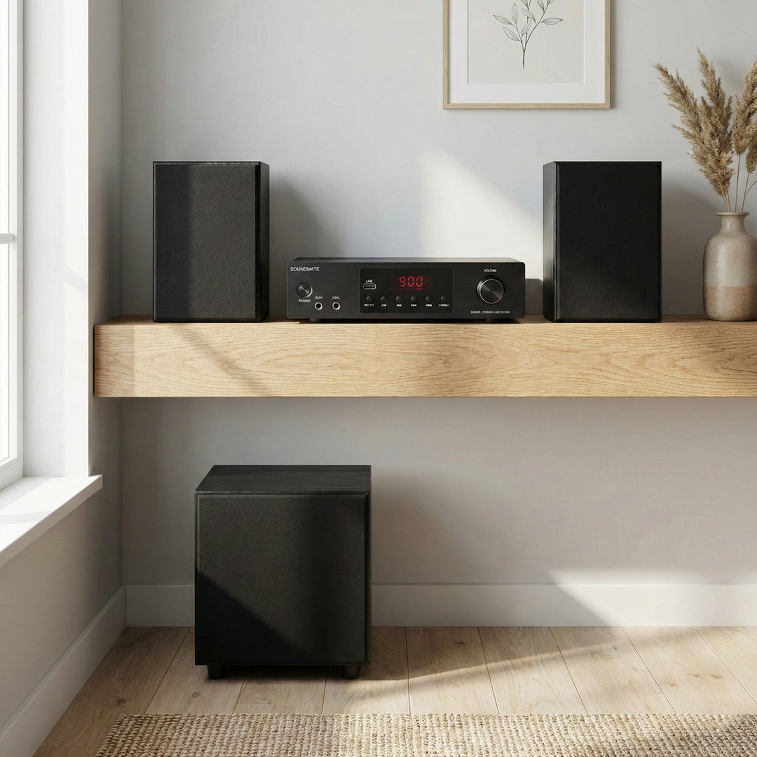 Nikko Active Hifi -järjestelmä ja vahvistin
