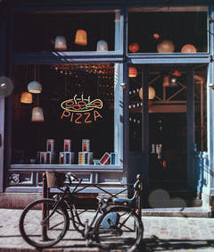 Neonvalo "Pizza" (70cm)
