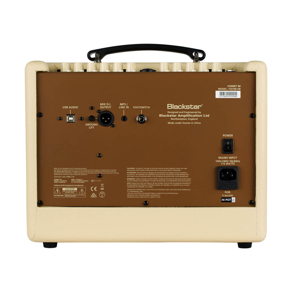 Blackstar Sonnet 60 akustinen kitaravahvistin (Blond)