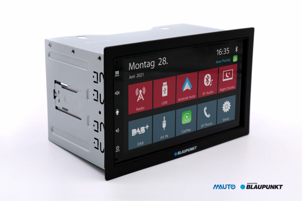 Blaupunkt Oslo 600 DAB m. Langaton CarPlay, Android, DAB+ ja Bluetooth