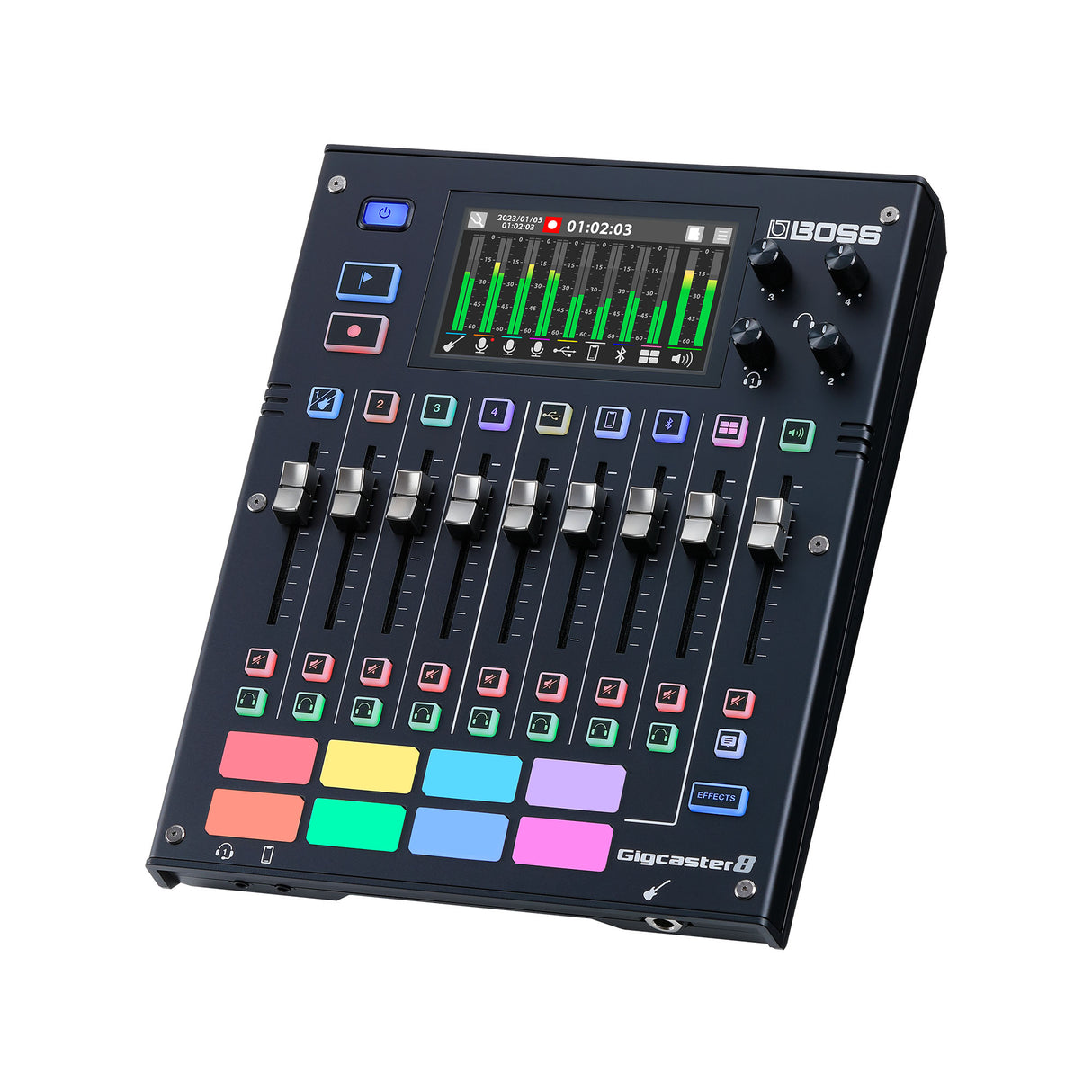 Boss Gigcaster 8 Streaming Mixer Starter Kit -sarja