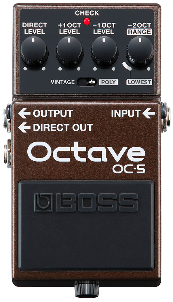 Boss OC-5 Octave Guitar Pedal - kitarapedaali