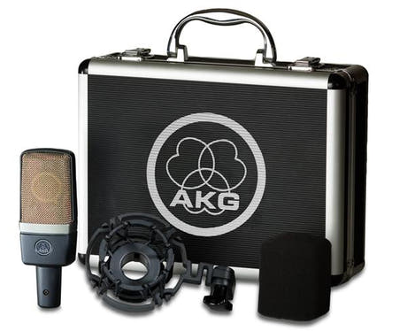 AKG C214 kondensaattorimikrofoni
