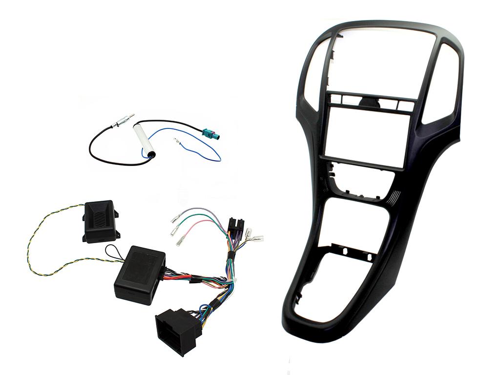 CTKVX04 Asennussarja Opel Astra 2010-2015 (Musta)