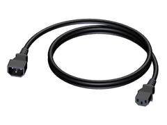 ProCab powerkabel 3 x 1,5 mm², hun Euro>han Euro, 0,7 m
