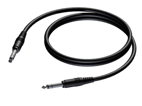 ProCab mikrofonkabel stereo jack > jack 10 m