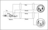 ProCab insert kabel XLR han & hun > Jack stereo 3 meter