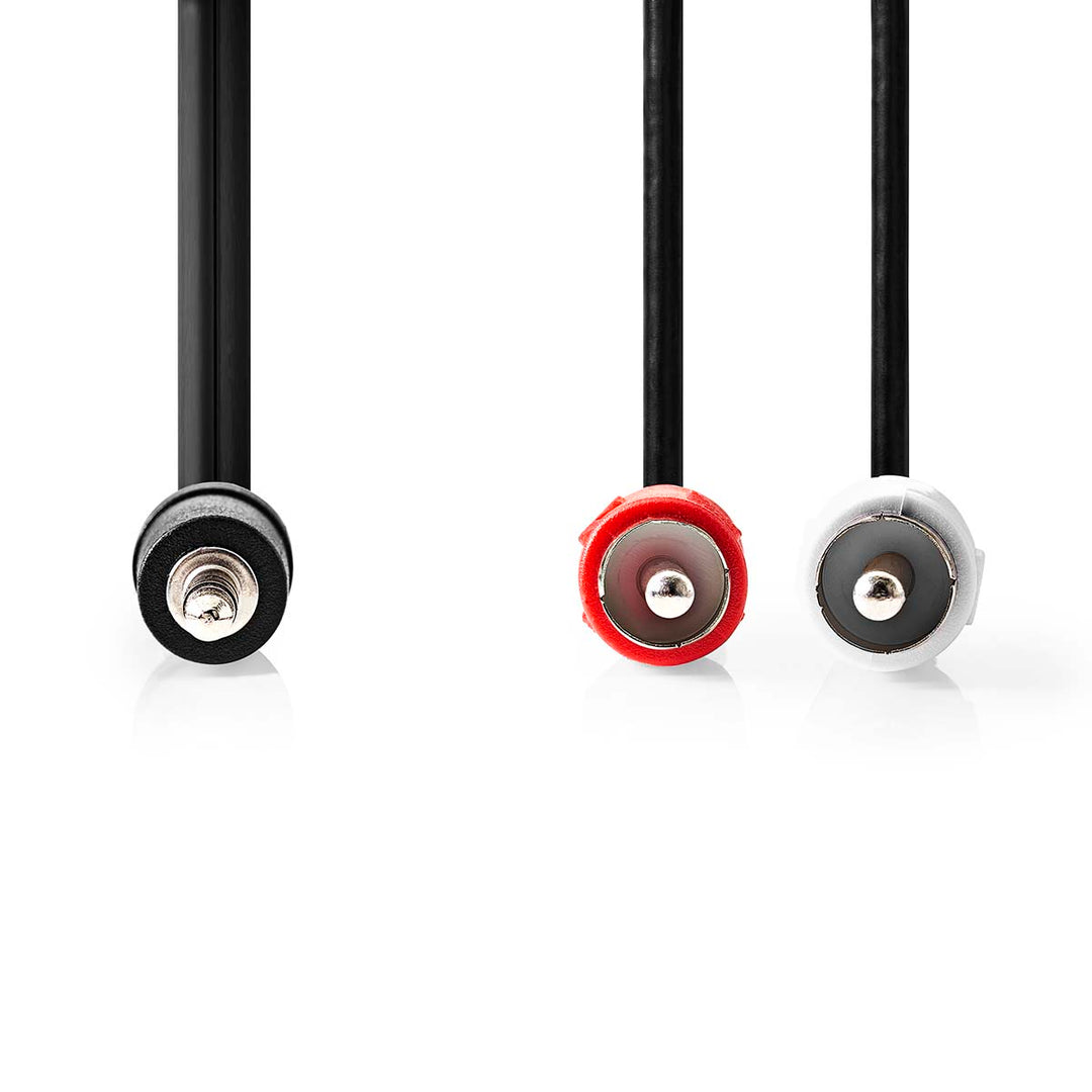 Adapterikaapeli Minijackista RCA Phonoon (2m)