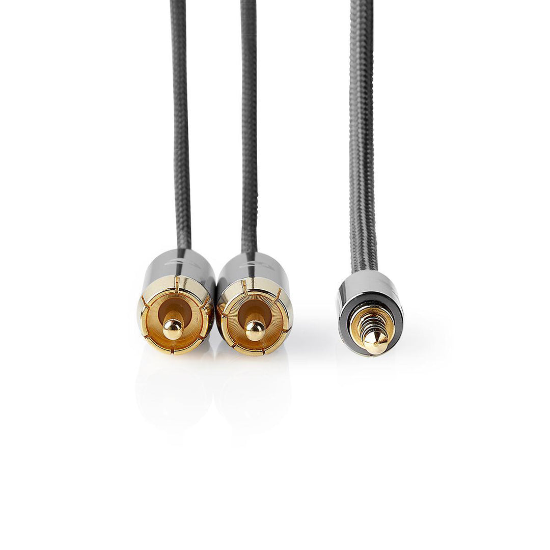 Premium StereoRCA minijackiin (1m)