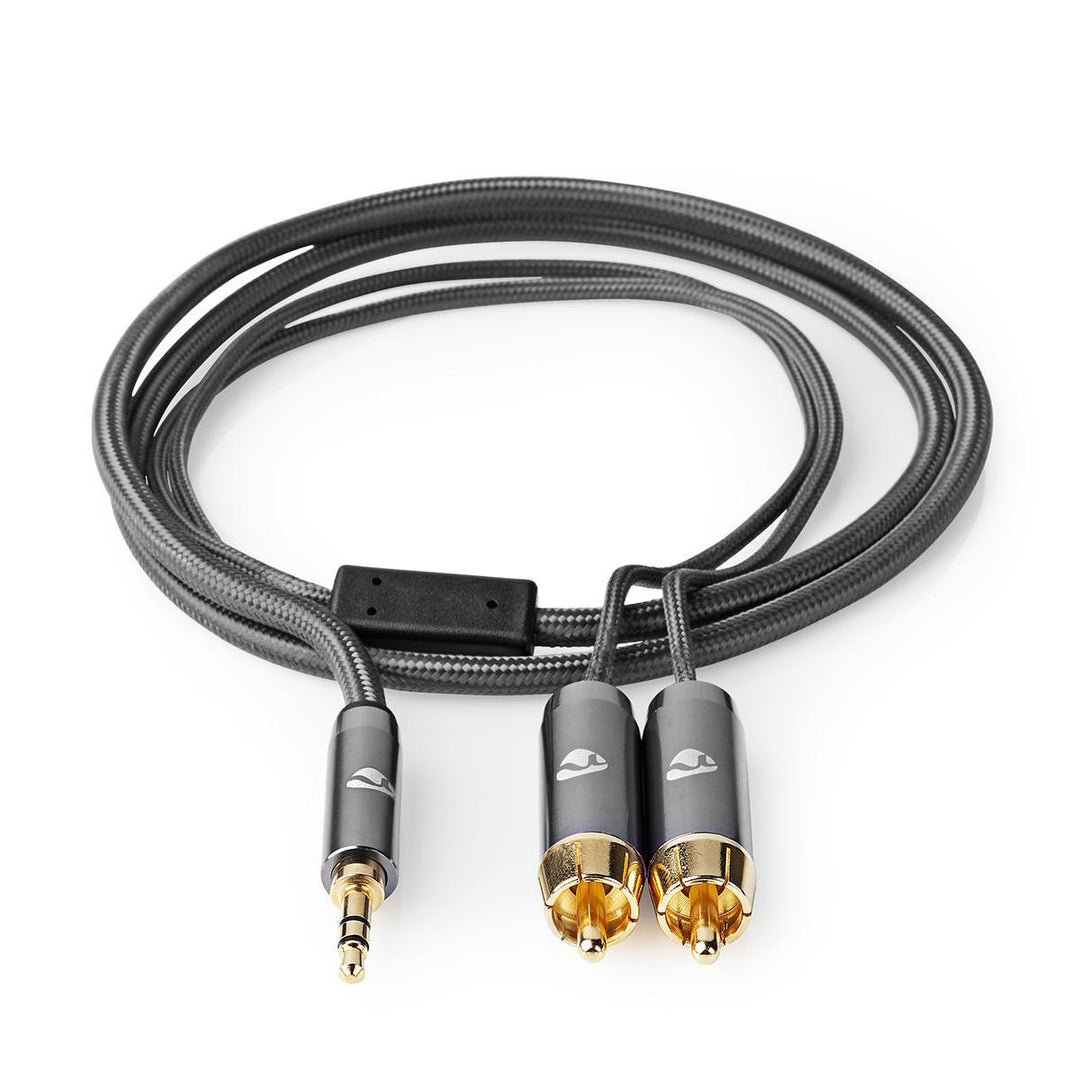Premium StereoRCA minijackiin (1m)