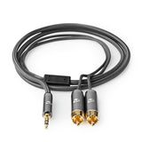Premium StereoRCA minijackiin (1m)