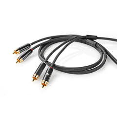 Premium Stereo Phonokaapelt (1m)