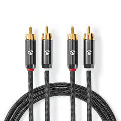 Premium Stereo Phonokaapelt (1m)