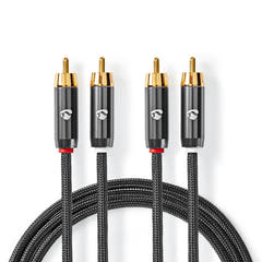 Premium Stereo Phonokaapelt (1m)