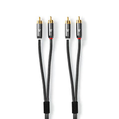 Premium Stereo Phonokaapelt (1m)