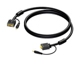 ProCab SVGA & 3,5 jack stereo > SVGA & 3,5 jack stereo (15 m)