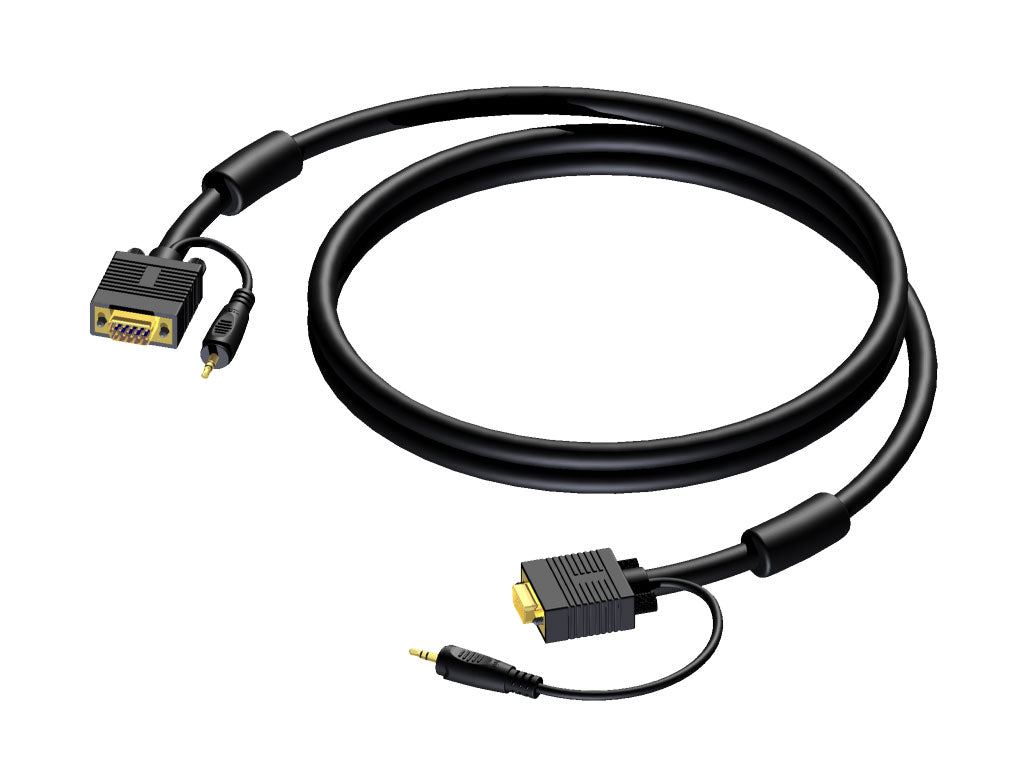 ProCab SVGA & 3,5 jack stereo > SVGA & 3,5 jack stereo (30 m)