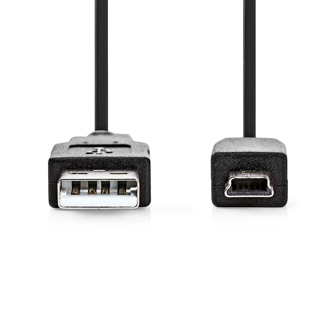 USB-kaapeli - USB-A til USB Mini B (1 metri)