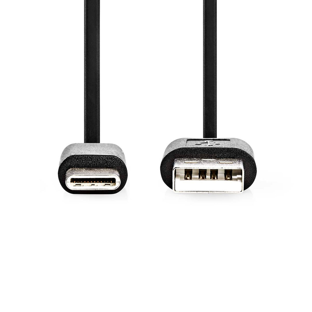 USB-A USB-C Kaapeli (2 metriä)