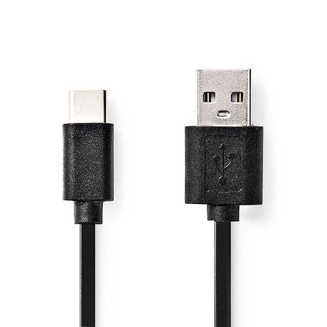 USB-A USB-C Kaapeli (2 metriä)