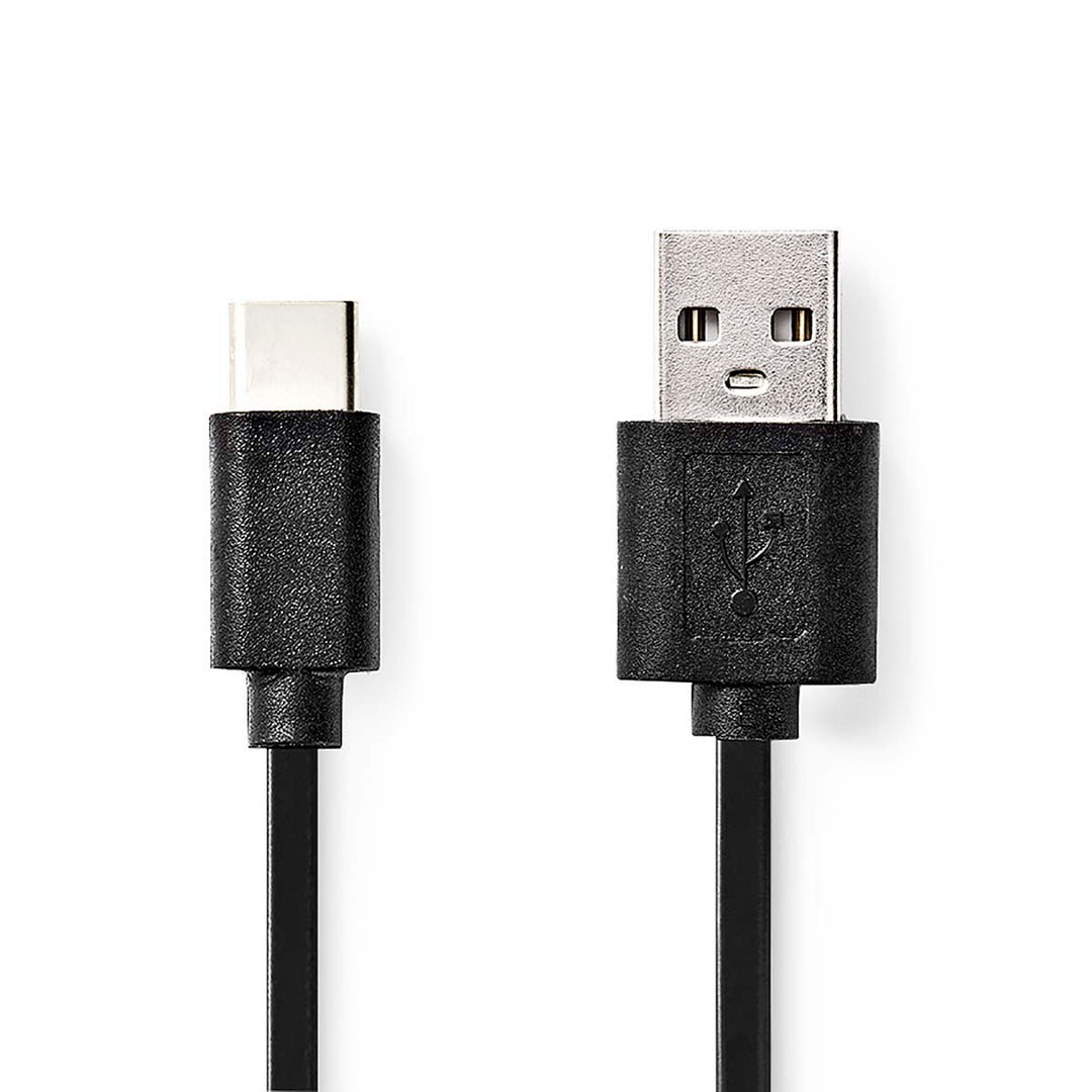 USB-A USB-C Kaapeli (2 metriä)