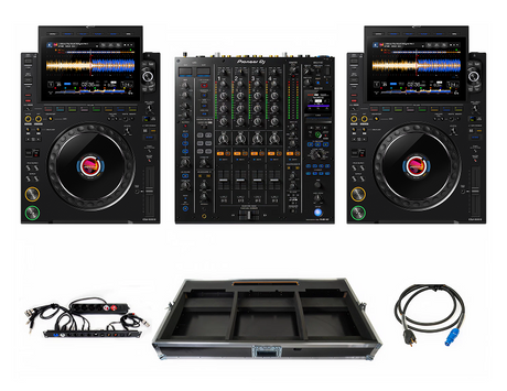 AlphaTheta CDJ-3000X & DJM-A9 Paketti