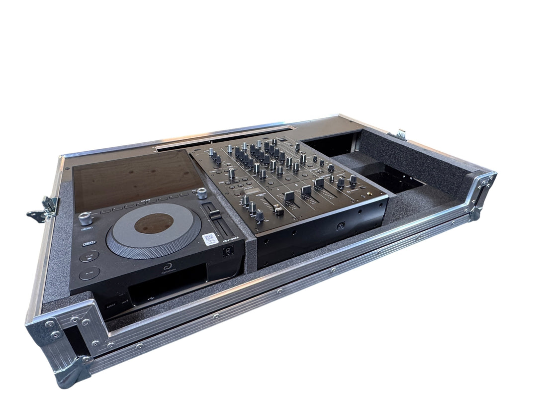 Case-It flightcase AlphaTheta CDJ-1500X:lle ja DJM-V5:lle