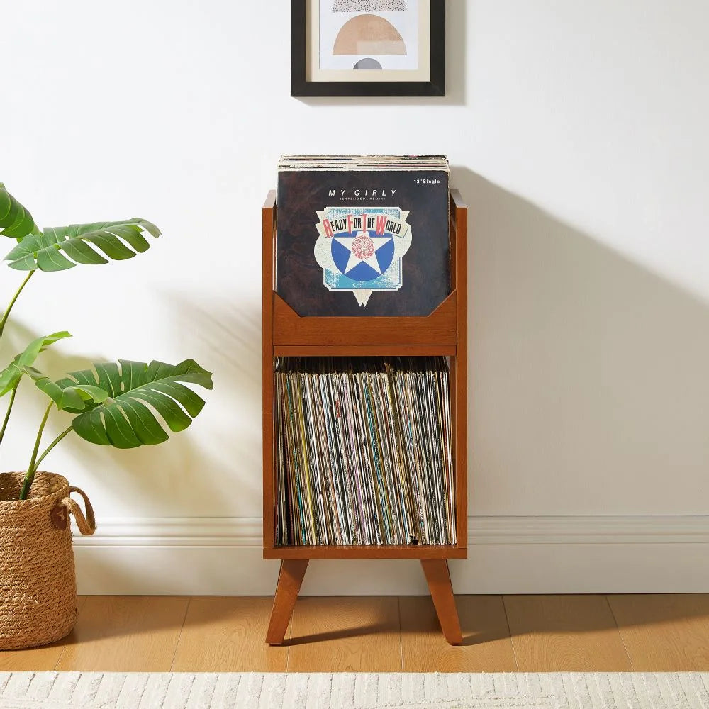 Crosley Asheville Small vinyylilevyjen säilytys-Stand