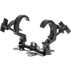 Liikkuvat päät Clamp Set (Musta)
