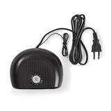 Kelloradio herätyskellolla (soikea)